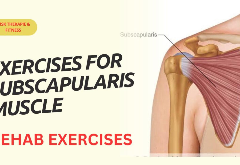 exercises for subscapularis muscle with resistance band.